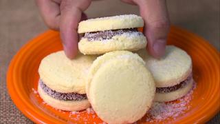 ¿Cómo preparar los suavecitos alfajores de maicena? | VIDEO