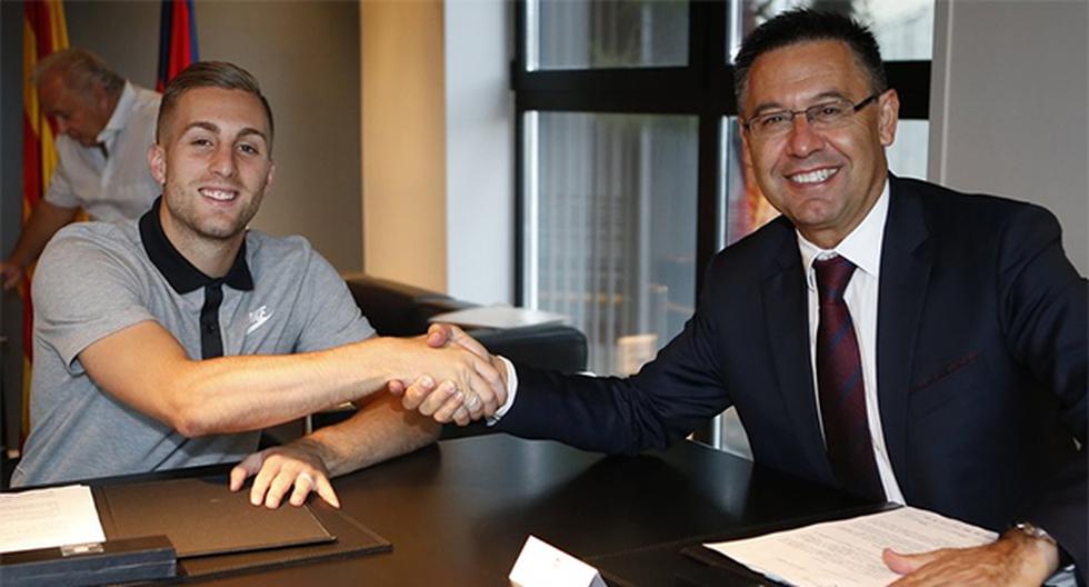 Ante las dudas iniciales sobre su futuro, Gerard Deulofeu finalmente selló su contrato este viernes con el Barcelona por 2 temporadas. (Foto: FC Barcelona)