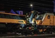 República Checa: al menos cuatro muertos y decenas de heridos por choque de trenes