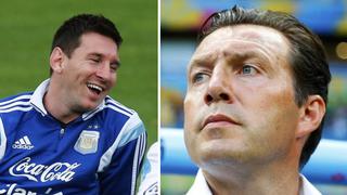 Wilmots: "¿Messi? ...tengo a De Bruyne y a Hazard"