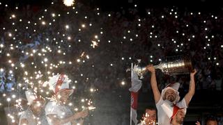 River Plate celebró su cuarta Copa Libertadores con el Estadio Monumental lleno de hinchas 'millonarios'
