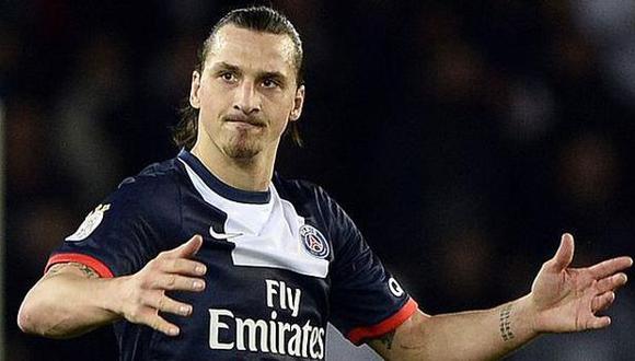 Zlatan Ibrahimovic intentó volver a PSG antes de renovar por PSG. (Foto: AFP)