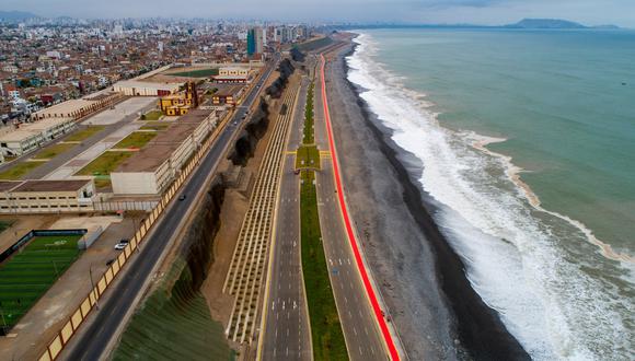 Inauguran primer tramo de la Costa Verde Callao que es una vía que unirá Chorrillos y La Punta en solo 25 minutos. (Foto: Gobierno Regional del Callao)