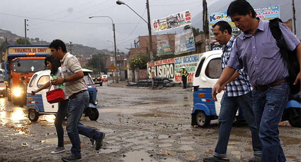 Fenómeno El Niño originará lluvias y huaycos en Lima en los próximos días, alertó el Senamhi. (Foto: Agencia Andina)