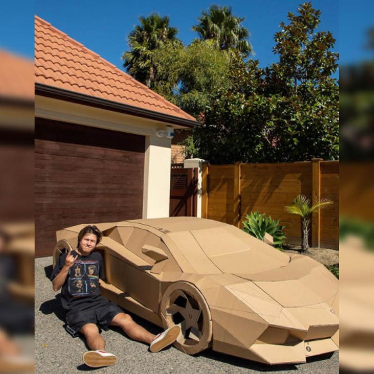 Video viral | YouTuber crea un vehículo deportivo de cartón: lo subastó y  donó el dinero a una causa benéfica | Lamborghini | David Jones | Nueva  Zelanda | historias | nnda nnrt | HISTORIAS | MAG.