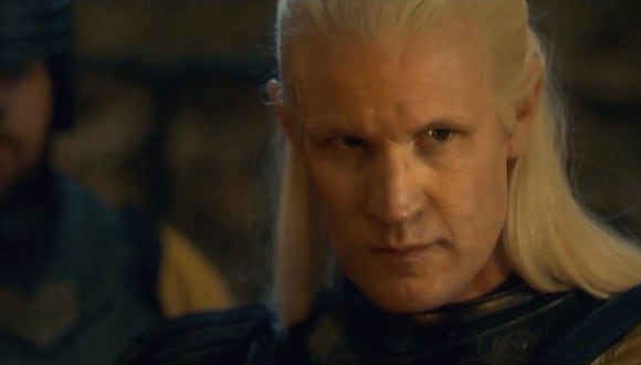 En el primer capítulo de "House of the dragon", Daemon Targaryen (Matt Smith) es el Lord Comandante de la Guardia de la Ciudad, conocidas como las "Capas Doradas" (Foto: HBO)