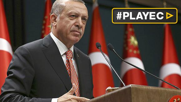 Erdogan acusó a Occidente de apoyar al terrorismo y a golpistas