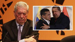 Vargas Llosa: Fue patético que Humala elogie a Chávez