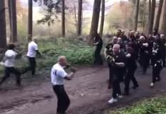 Brutal pelea entre hinchas de Nancy vs Feyenoord se hace viral YouTube
