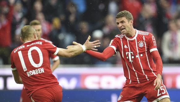 Bayern Múnich recibe esta mañana a Mainz en el Allianz Arena (8.30 a.m. EN VIVO por ESPN), por la cuarta fecha de la Bundesliga. El colombiano James Rodríguez será suplente. (Foto: AFP)