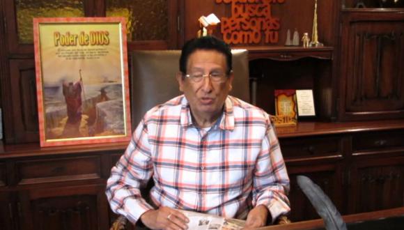 El pastor evangélico y empresario Vicente Díaz Arce fue detenido el pasado 27 de octubre en su casa en Surco, luego de permanecer oculto al interior del inmueble. (Captura)