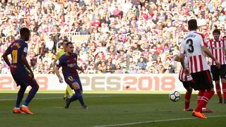 Barcelona vs.Athletic Bilbao: Alcácer marcó tras combinación entre Messi y Jordi Alba