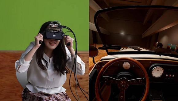La firma tecnológica presentó un prototipo para un nuevo visor de Realidad Virtual con una resolución 8K. (Foto: Sony)