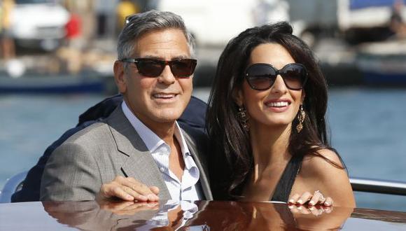 Clooney celebró hasta la madrugada su despedida de soltero