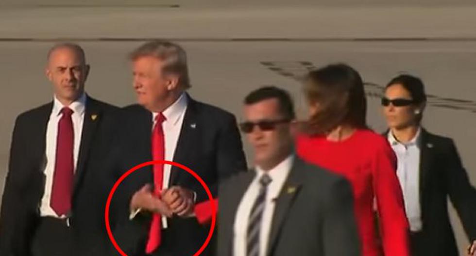 Donald Trump y Melania Trump aparecen en público y caen en la polémica. (foto: YouTube)
