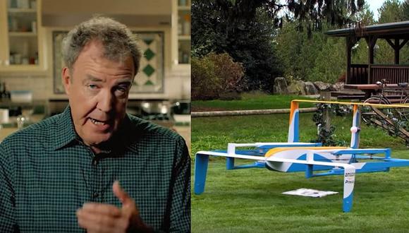 Jeremy Clarkson promociona Amazon Prime Air [VIDEO]