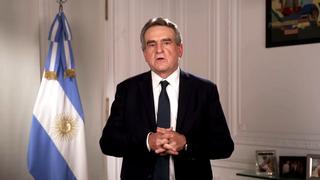 El jefe de Gabinete de ministros de Argentina lanza su candidatura a la presidencia