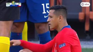 Argentina vs. Chile: Alexis Sánchez explotó tras sufrir lesión que lo dejó fuera del partido | VIDEO