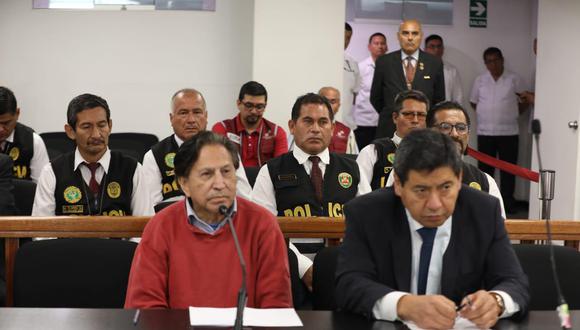 Alejandro Toledo pasó el control de identidad tras su extradición y fue recluido en el penal Barbadillo. (Foto: Poder Judicial)