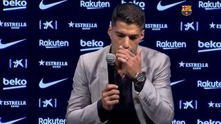 Luis Suárez le dijo adiós al Barcelona entre lágrimas: “Siempre seré un culé más” [VIDEO]
