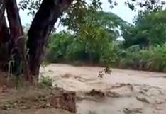 Tarapoto: más de 20 familias afectadas tras incremento de caudal del río Cumbaza