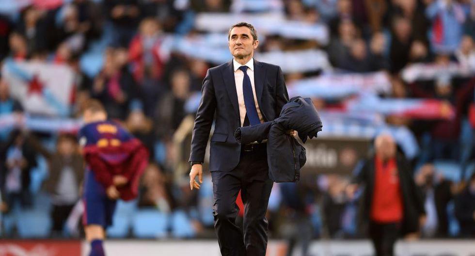 Ernesto Valverde expresó su intención de continuar dirigiendo al FC Barcelona | Foto: Getty Images