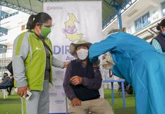 Ayacucho: trabajadores de limpieza pública y serenos recibieron primera dosis de vacuna contra el COVID-19