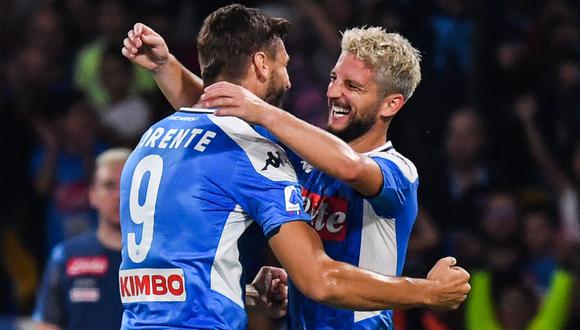 Napoli medirá fuerzas con Brescia por la Serie A. Conoce los horarios y canales de todos los partidos de hoy, domingo 29 de septiembre. (AFP)
