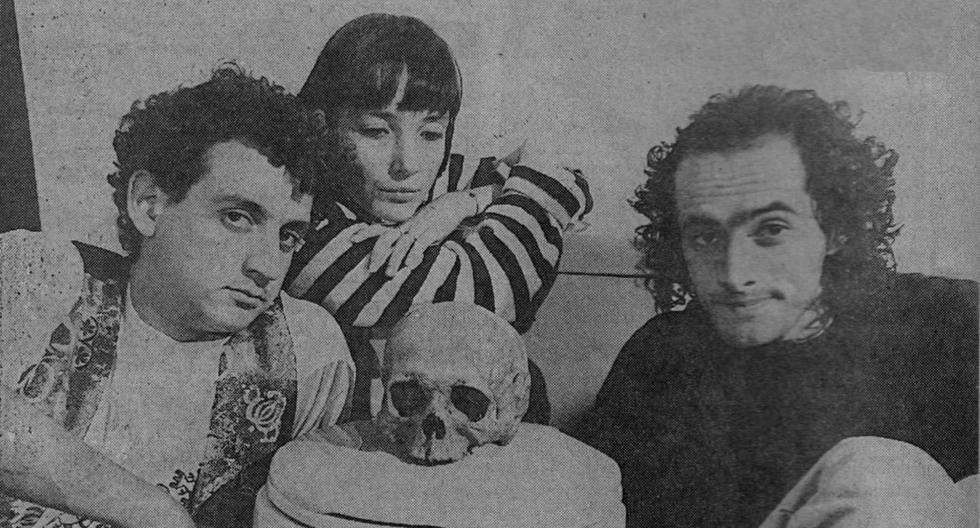 Sergio Galliani, Marisol Aguirre y Carlos Alcántara, elenco inicial de conductores de "Locademia de TV". (Foto :TV +)