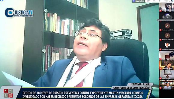 Germán Juárez dijo que Martín Vizcarra prácticamente ha quedado como "un mentiroso". (Justicia TV)