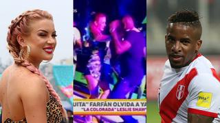 Jefferson Farfán, grabado bailando con Leslie Shaw [VIDEO]