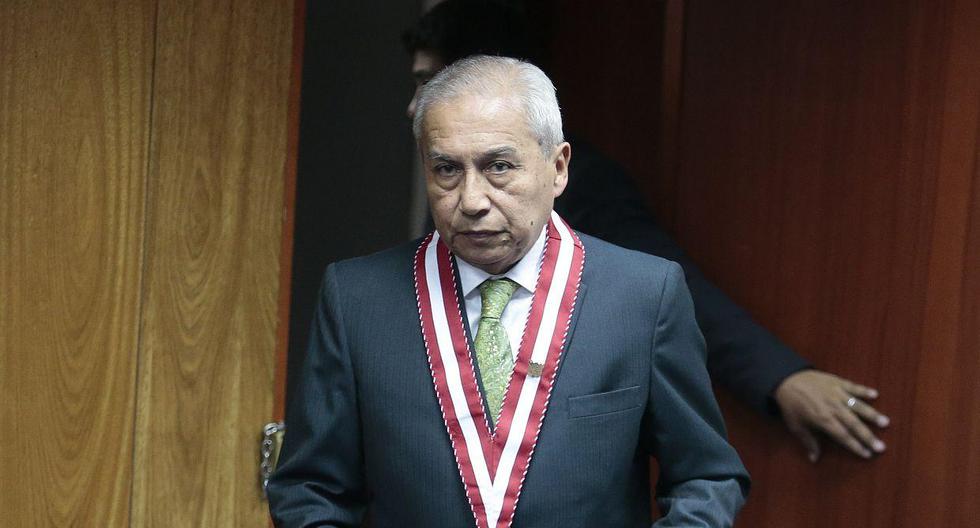 Pedro Chávarry renunció al cargo de fiscal de la Nación esta mañana ante la Junta de Fiscales Supremos. (Foto: GEC)