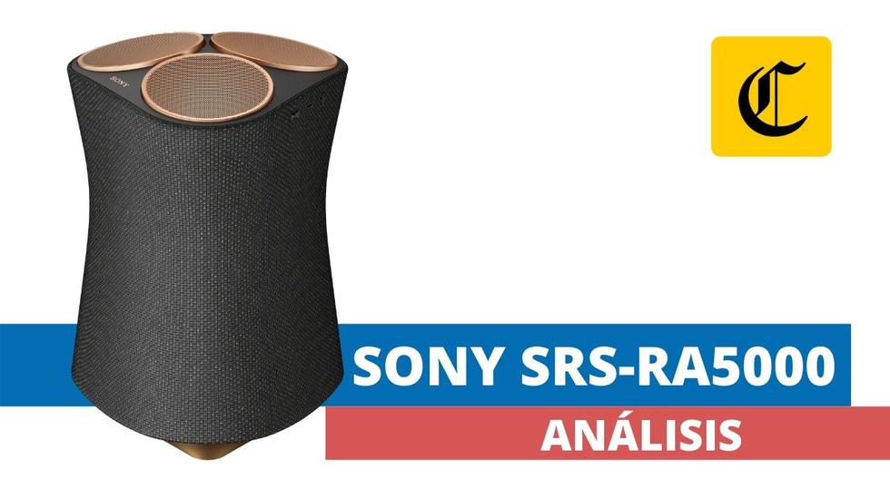 El parlante SRS-RA5000 de Sony ofrece un gran desempeño y viene con diferentes funciones que mejoran la experiencia. (El Comercio)
