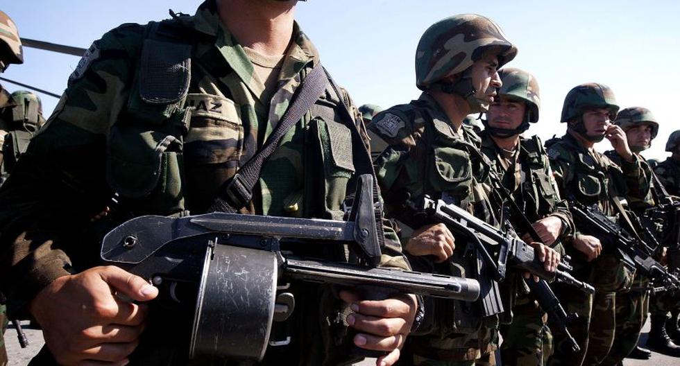 Militares chilenos en Haití. (Foto: Getty Images)