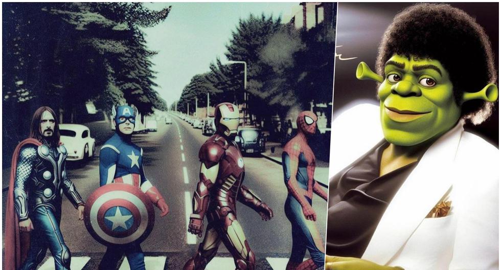 Artificial Intelligence Recreates Famous Album Covers with Avengers Characters: The Beatles Edition