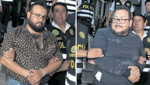 Frank y Jorge Chávez Sotelo fueron detenidos el pasado 21 de marzo en Lima. Ellos son acusados de encabezar una presunta organización criminal que captaba comunidades. (Fotos: Hugo Pérez / El Comercio)