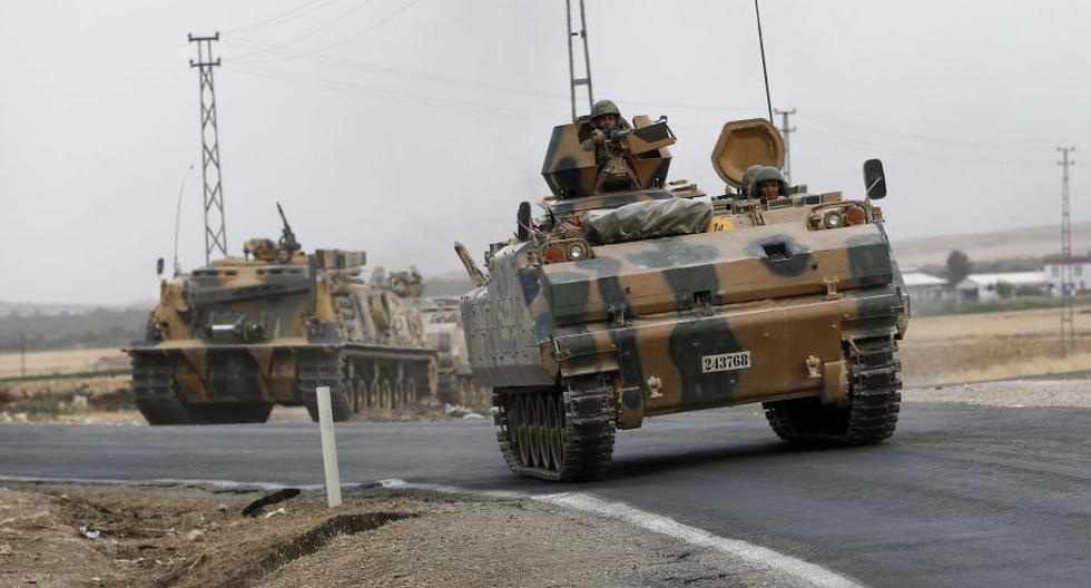Ofensiva turca en Siria. (Foto: EFE)