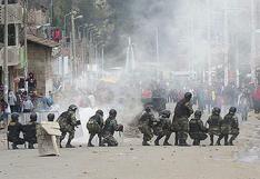Apurímac: reportan un fallecido durante enfrentamientos entre comuneros y Policía