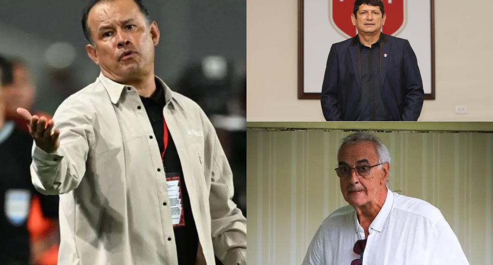 Juan Reynoso dejará el cargo de director técnico de la selección peruana y Jorge Fossati es el principal candidato a ponerse el buzo de la Bicolor. (Foto: Composición)
