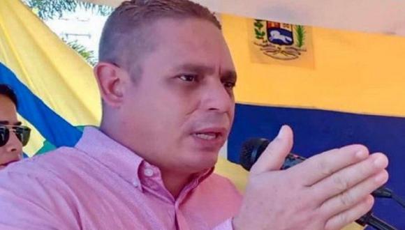 El concejal chavista José Atienza, asesinado en el municipio Sifontes el 12 de abril de 2023. (Foto de Twitter @amarcanopsuv)
