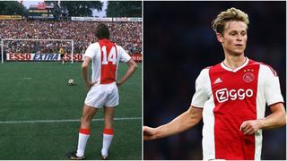 De Johan Cruyff a Frenkie De Jong: Los 20 mejores jugadores en la historia del Ajax