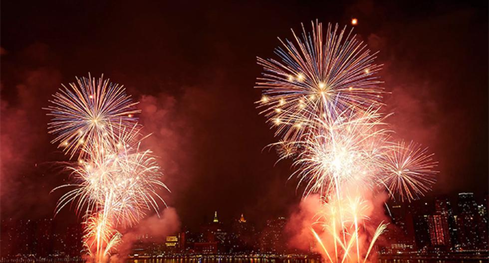 Nueva York se prepara para los impresionantes fuegos artificiales por el 4 de julio en EE.UU. (Foto: Agencias)