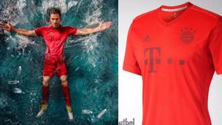Bayern vestirá camiseta confeccionada con residuos de océanos