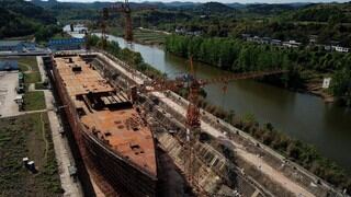 China está construyendo una réplica a escala del Titanic: será un parque temático 