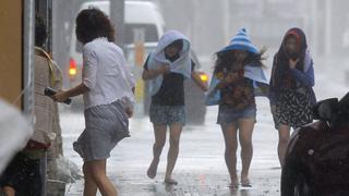 Alerta máxima en Japón ante la llegada de super tifón Neoguri