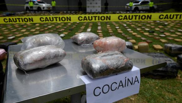 Colombia incauta en Turbo 3,8 toneladas de cocaína que a ser enviadas a Alemania. (Foto referencial, RAUL ARBOLEDA / AFP).