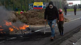 Paro en Ecuador: ministro del Interior denuncia el “secuestro” de un fiscal durante protestas de indígenas