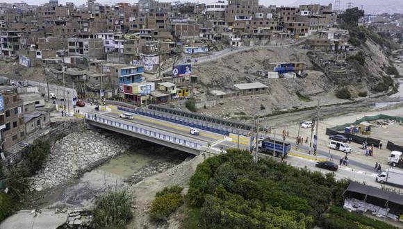 El nuevo puente Lurín permitirá el pase de vehículos a los balnearios del sur. (Foto: MML)