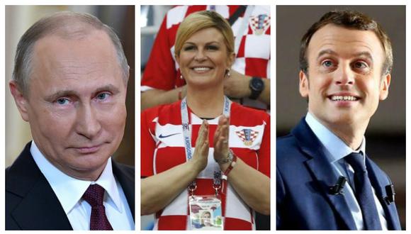 Rusia 2018: Putin y los líderes políticos que estarán en la final del Mundial. (Foto: Agencias)