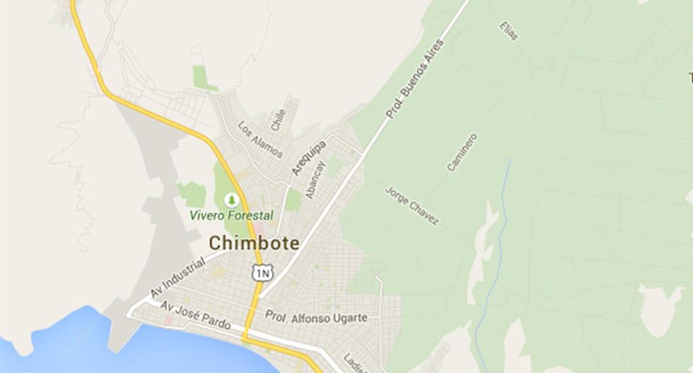 Dos presuntos sicarios fueron asesinados a balazos en Chimbote. (Foto: Google Maps)